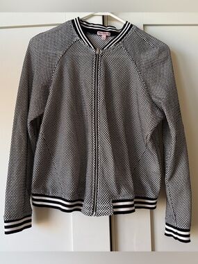 Juicy Couture L Knit Bomber Jacket